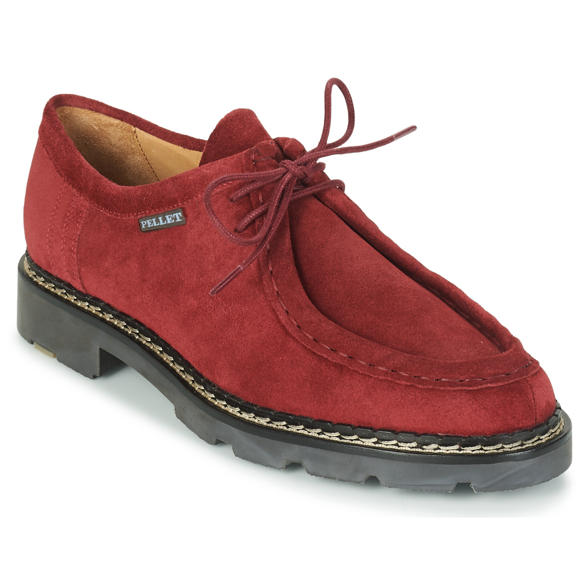 Pantofi Bărbați Pantofi Derby Pellet Macho Catifea / Roșu