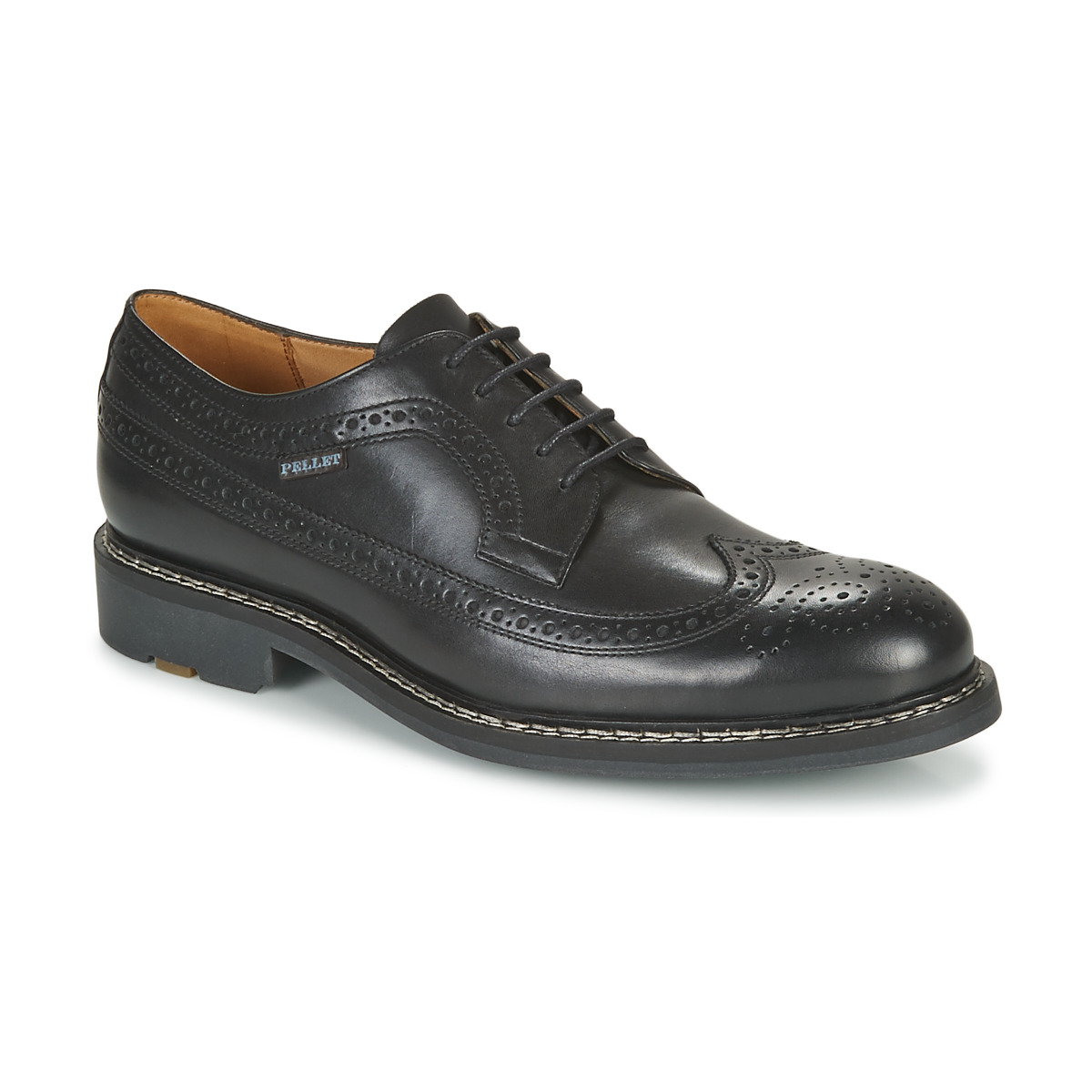 Pantofi Bărbați Pantofi Derby Pellet NORMAN Veal / Negru