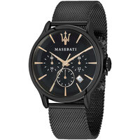 Ceasuri & Bijuterii Bărbați Ceasuri Analogice Maserati R8873618006, Quartz, 42mm, 10ATM Negru