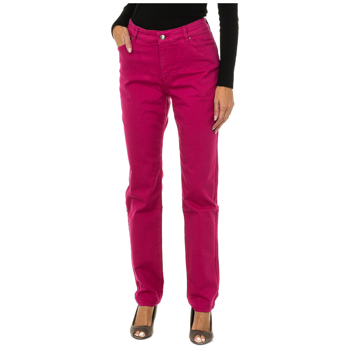 Îmbracaminte Femei Pantaloni  Emporio Armani 6Y5J18-5D3IZ-1449 roz