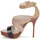 Pantofi Femei Sandale John Galliano AN6363 Roz / Albastru / Bej