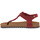 Pantofi Femei Papuci de vară Bioline 994 ROSSO INGRASSATO roșu