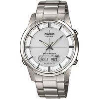 Ceasuri & Bijuterii Bărbați Ceasuri Analogice Casio LCW-M170TD-7AER, Quartz, 43mm, 10ATM Argintiu