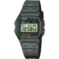Ceasuri & Bijuterii Bărbați Ceasuri Digitale Casio W-59-1VQES, Quartz, 34mm, 5ATM Negru