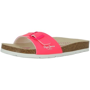 Pantofi Femei Papuci de vară Pepe jeans OBAN BASIC BRIGHT LFR roz