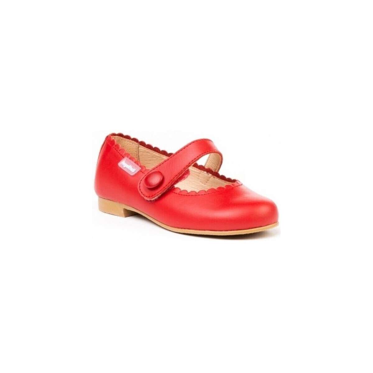 Pantofi Fete Balerin și Balerini cu curea Angelitos 25298-18 roșu