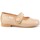 Pantofi Fete Balerin și Balerini cu curea Angelitos 25301-18 Maro