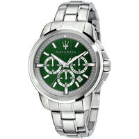 Ceasuri & Bijuterii Bărbați Ceasuri Analogice Maserati R8873621017, Quartz, 44mm, 5ATM Argintiu
