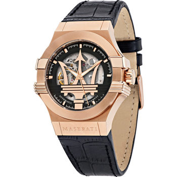 Ceasuri & Bijuterii Bărbați Ceasuri Analogice Maserati R8821108039, Automatic, 42mm, 10ATM Auriu