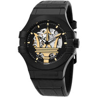 Ceasuri & Bijuterii Bărbați Ceasuri Analogice Maserati R8821108036, Automatic, 42mm, 10ATM Negru