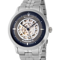 Ceasuri & Bijuterii Bărbați Ceasuri Analogice Maserati R8823133005, Automatic, 42mm, 5ATM Argintiu