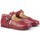 Pantofi Fete Balerin și Balerini cu curea Angelitos 20375-15 Bordo