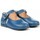 Pantofi Fete Balerin și Balerini cu curea Angelitos 22605-15 albastru