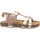Pantofi Fete Sandale Plakton Cross Auriu