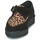Pantofi Pantofi Derby TUK POINTED CREEPER MONK BUCKLE Negru / Leopard