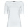 Îmbracaminte Femei Tricouri mânecă scurtă Lauren Ralph Lauren JUDY-ELBOW SLEEVE-KNIT Alb