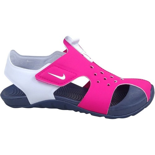 Pantofi Copii Sandale Nike Sunray Protect 2 Roz, Alb