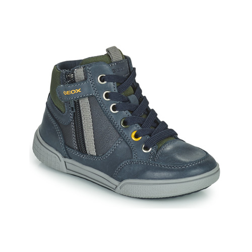 Pantofi Băieți Pantofi sport stil gheata Geox POSEIDO Albastru / Verde