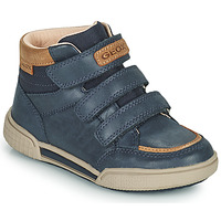 Pantofi Băieți Pantofi sport stil gheata Geox POSEIDO Albastru