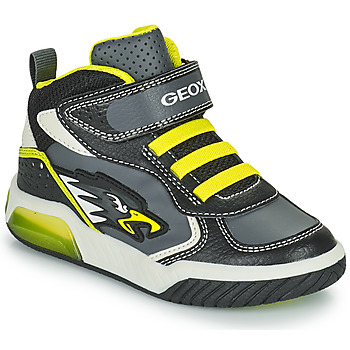 Pantofi Băieți Pantofi sport stil gheata Geox INEK Gri / Verde
