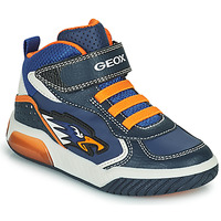 Pantofi Băieți Pantofi sport stil gheata Geox INEK Albastru / Portocaliu