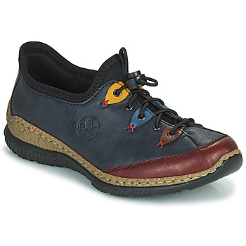 Pantofi Femei Pantofi Derby Rieker ENCORRA Albastru / Roșu / Galben