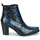 Pantofi Femei Botine Regard SALLY Negru / Albastru