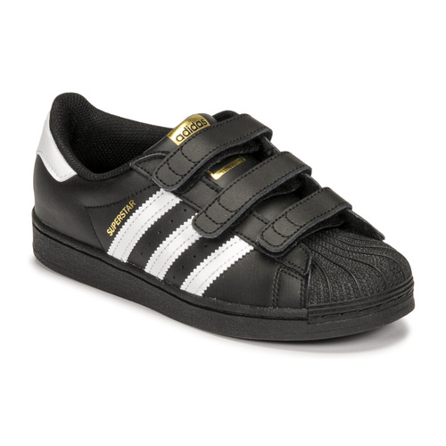 Pantofi Copii Pantofi sport Casual adidas Originals SUPERSTAR CF C Negru / Alb