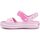 Pantofi Fete Sandale Crocs Crocband Sandal Kids12856-6GD roz