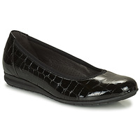 Pantofi Femei Balerin și Balerini cu curea Gabor 7262087 Negru