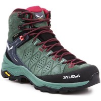 Pantofi Femei Drumetie și trekking Salewa WS Alp Trainer 2 Mid Gtx Negre, Verde