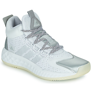 Pantofi Basket adidas Performance PRO BOOST MID Alb / Argintiu