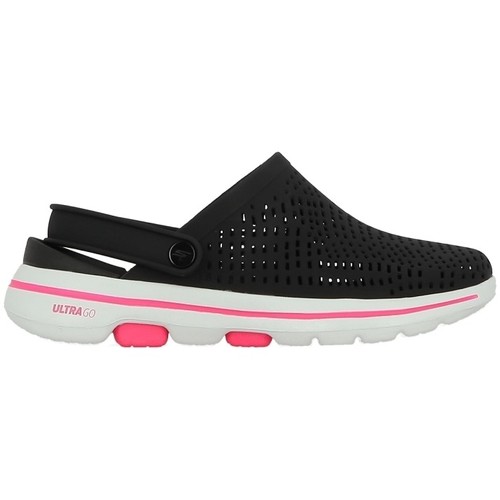 Pantofi Femei Papuci de vară Skechers GO WALK 5 ASTONISHED Negru