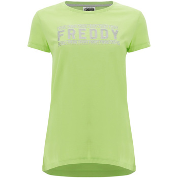 Îmbracaminte Femei Tricouri mânecă scurtă Freddy S1WCLT2 Verde