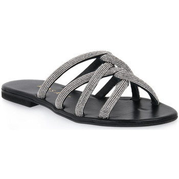 Pantofi Femei Papuci de vară Mosaic IMPRESS Negru