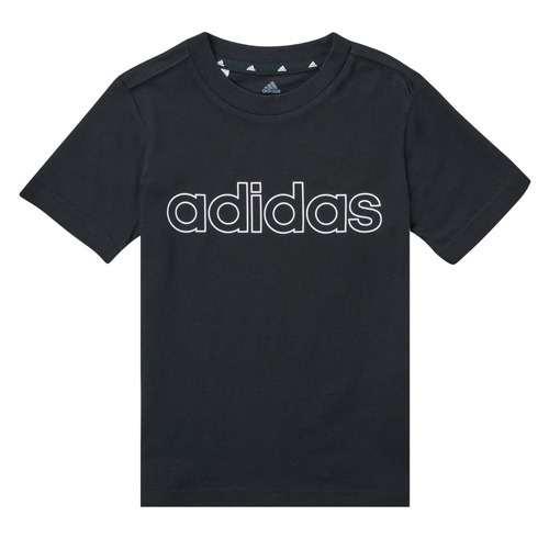 Îmbracaminte Băieți Tricouri mânecă scurtă Adidas Sportswear SAMINA Negru