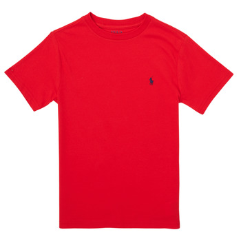 Îmbracaminte Fete Tricouri mânecă scurtă Polo Ralph Lauren NOUVILE Roșu
