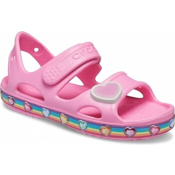 Pantofi Copii Sandale
 Crocs Fun Lab Rainbow Sandal Kids roz