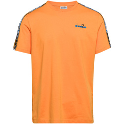 Îmbracaminte Bărbați Tricouri mânecă scurtă Diadora 502176085 portocaliu