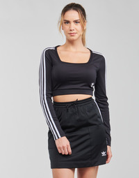Îmbracaminte Femei Tricouri cu mânecă lungă  adidas Originals LONG SLEEVE Negru