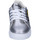 Pantofi Fete Sneakers Smiley BJ987 Argintiu