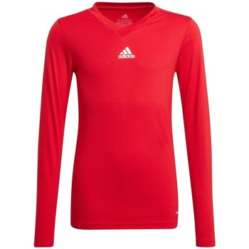 Îmbracaminte Băieți Tricouri mânecă scurtă adidas Originals JR Team Base Tee roșu