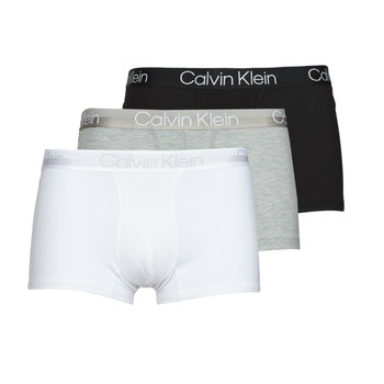 Lenjerie intimă Bărbați Boxeri Calvin Klein Jeans TRUNK X3 Negru / Gri / Alb