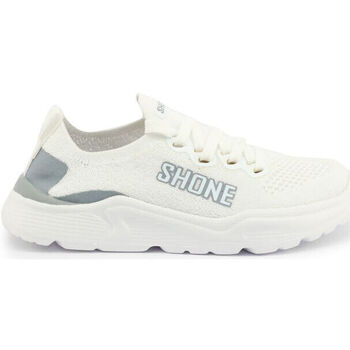 Pantofi Bărbați Sneakers Shone - 155-001 Alb