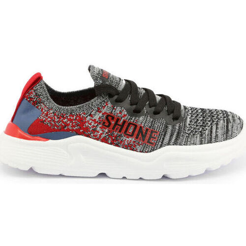 Pantofi Bărbați Sneakers Shone 155-001 Grey/Multi Gri