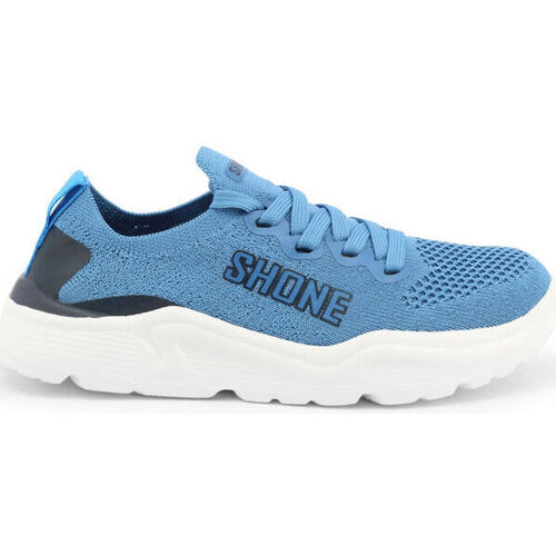 Pantofi Bărbați Sneakers Shone 155-001 Blue albastru