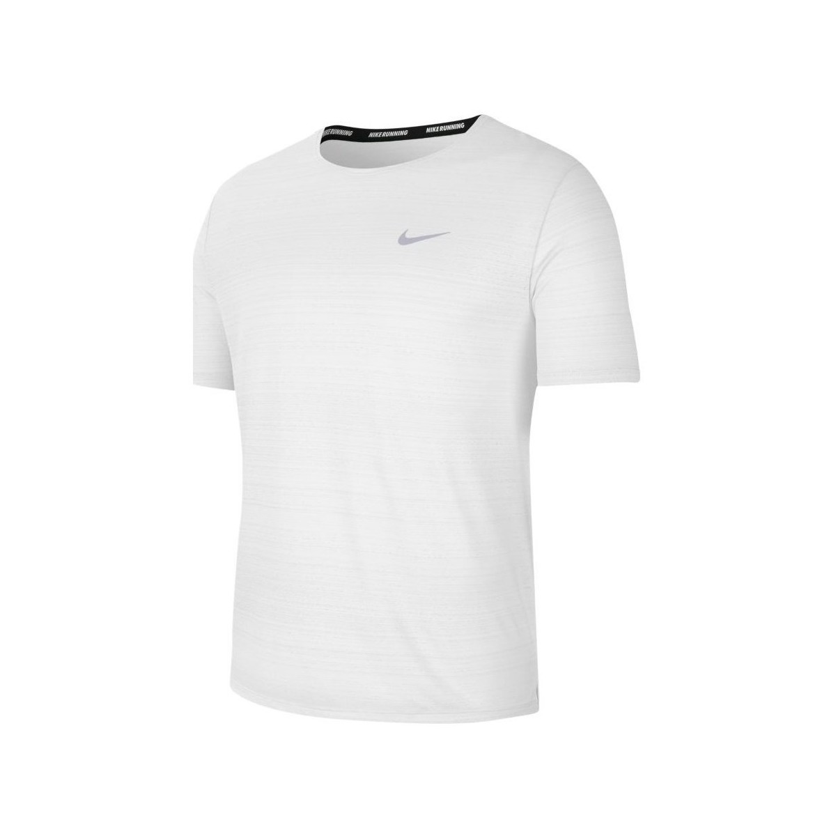 Îmbracaminte Bărbați Tricouri mânecă scurtă Nike Drifit Miler Alb