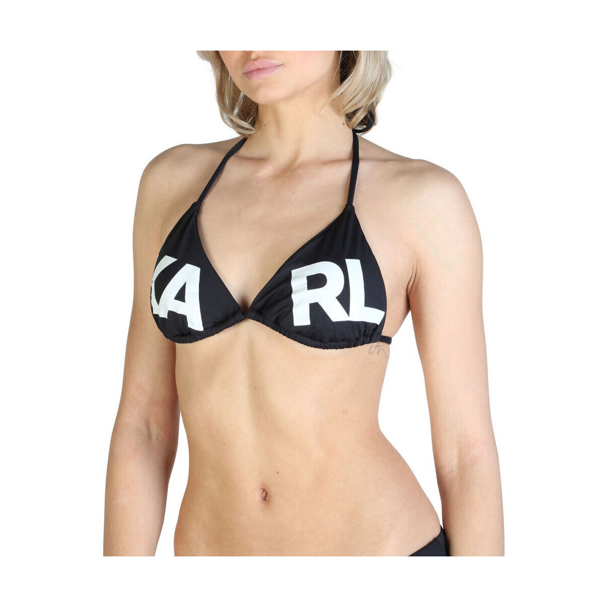 Îmbracaminte Femei Costume de baie separabile  Karl Lagerfeld - kl21wtp05 Negru