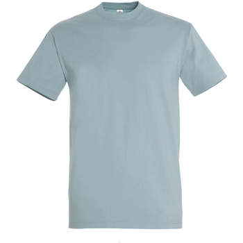 Îmbracaminte Femei Tricouri mânecă scurtă Sols IMPERIAL camiseta color azul glaciar albastru