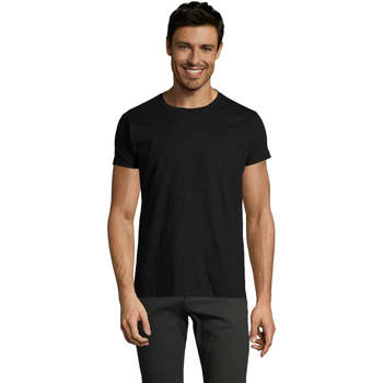 Îmbracaminte Bărbați Tricouri mânecă scurtă Sols Camiseta IMPERIAL FIT color Negro Negru